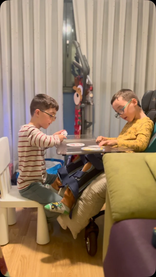 Aunque no siempre ha sido fácil, me encanta verles jugar juntos ❤️